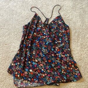 Sexy Camisole top in STaRS J.CREW small NWOT